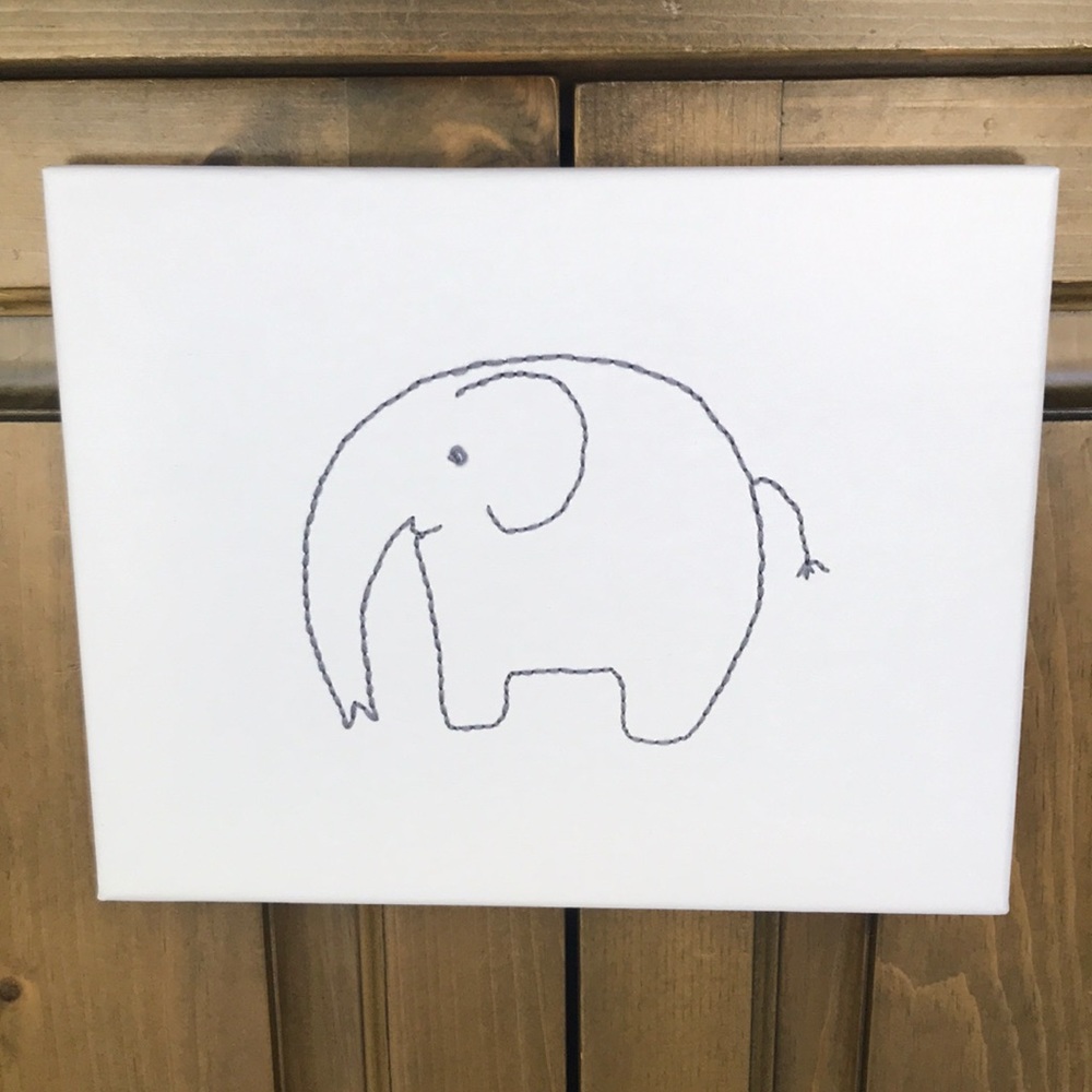 Canvas Art Elephant